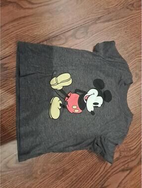 Unisex Mickey Mouse 18-24m OLD Navy Disney T-shirt Grey